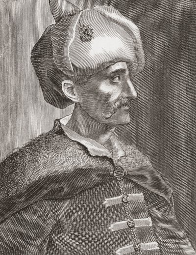 Ahmed I, Sultan av det osmanska riket. av Unknown artist