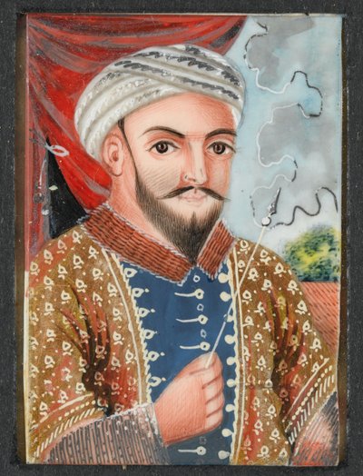 "Akbar Khan, son till Dost Mohammed, härskare över Afghanistan" av Unknown artist