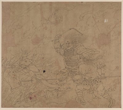 Album med daoistiska och buddhistiska teman: Search the Mountain: Leaf 42 av Unknown artist