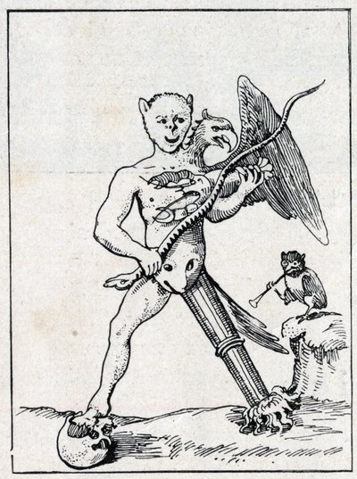 Alkemi: allegori av den filosofiska stenen. av Unknown artist