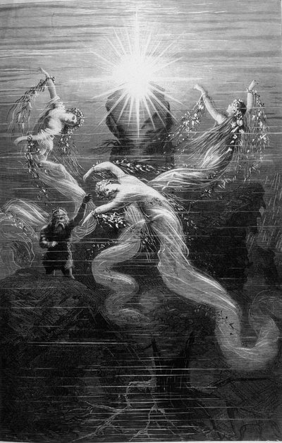 Allegorisk illustration av "" L