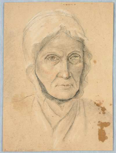 En äldre kvinna av Unknown artist