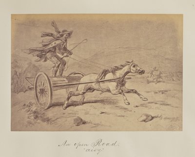 En öppen väg. "aisy". av Unknown artist