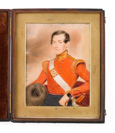 En oidentifierad officer från 70:e (Surrey) regementet av Unknown artist