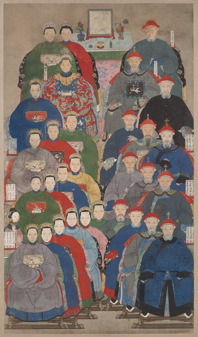 Ancestor Group Porträtt av Unknown artist
