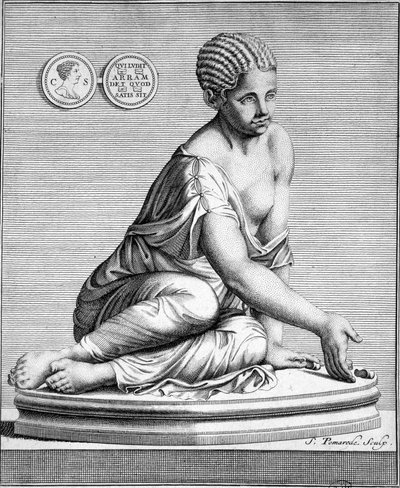Urgammalt spel: osselets. av Unknown artist