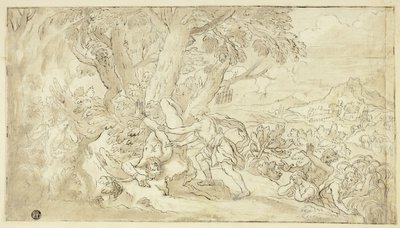 Apollo flygande Mars av Unknown artist