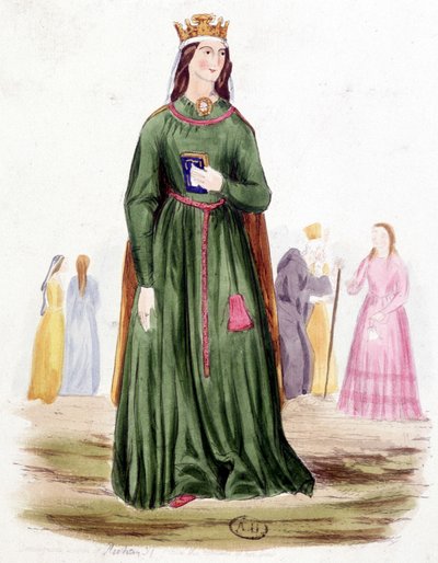 Berengere, drottning av England, fru till Richard I av Unknown artist