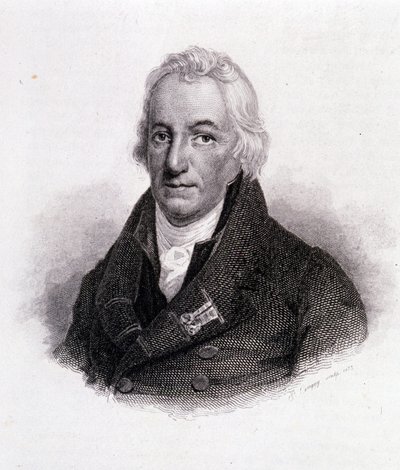 Berthollet - i "" Porträtt av användbara män"" av Unknown artist
