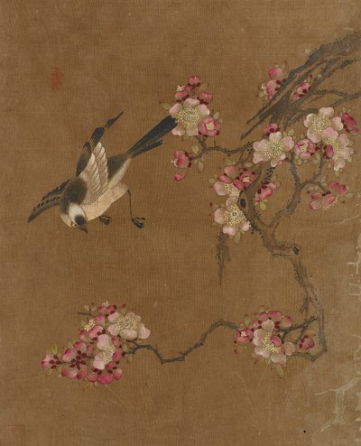 Fåglar och blommor av Unknown artist