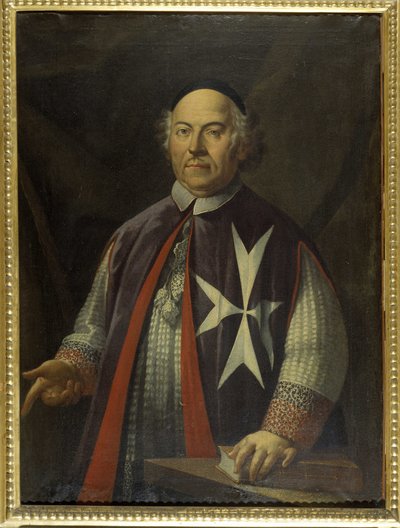 Biskop Giacomo Cannaves (1713-1722), maltesisk konst av Unknown artist
