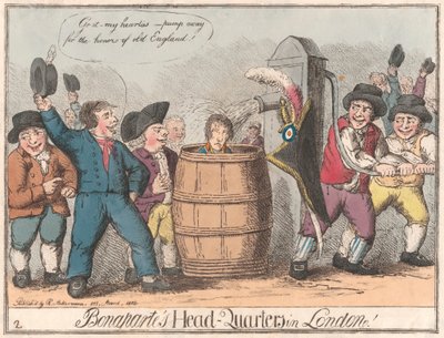 Bonapartes huvudkontor i London av Unknown artist