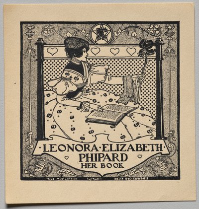 Bokmärke: Leonora Elizabeth Phipard av Unknown artist