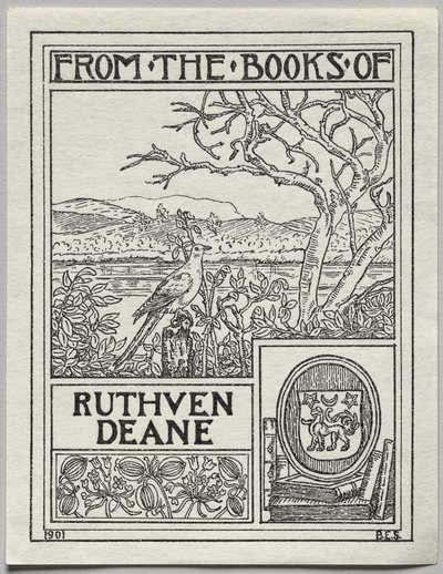 Bokskylt: Ruthven Deane av Unknown artist