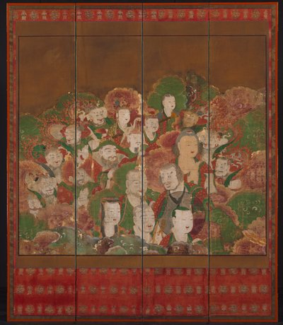 Buddhistiska gudar av Unknown artist