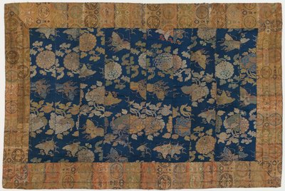 Buddhistisk munkmantel, modifierad för användning som väggbonad av Unknown artist