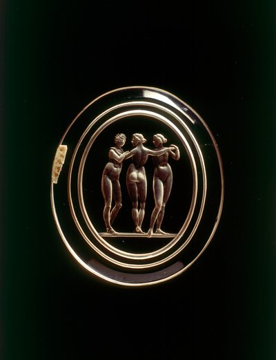 Cameo of the Three Graces av Unknown artist