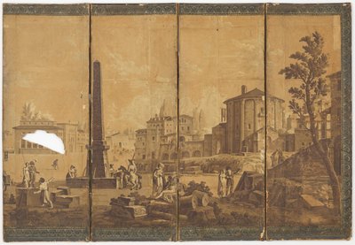 romersk landsbygd av Unknown artist