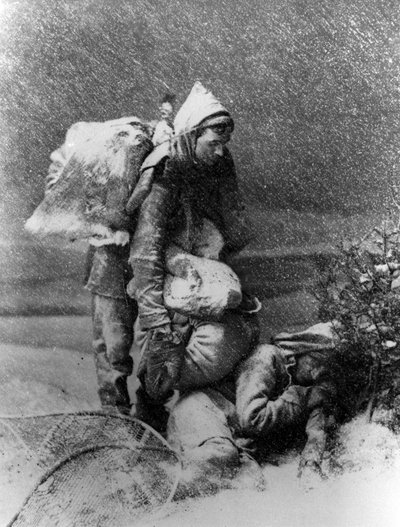 Kanada: Fångarens liv, uppvaknande under snön - BN Montreal. av Unknown artist