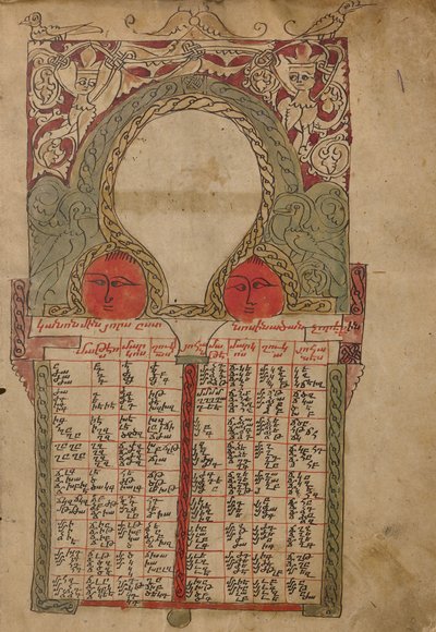 Canon tabellsida av Unknown artist