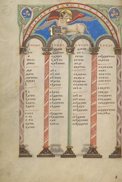 Canon tabellsida av Unknown artist