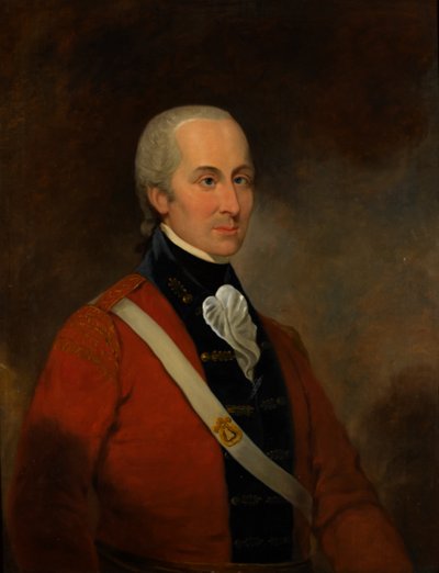 Kapten Gustavus Nicolls, 1:a bataljonen, 1:a av Unknown artist