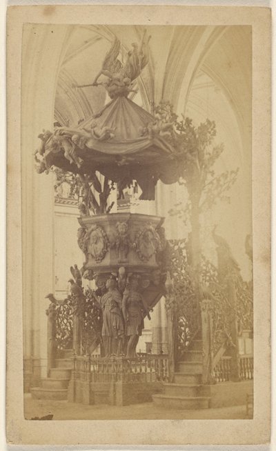 Sanningens stol i katedralen (Antwerpen) av Unknown artist