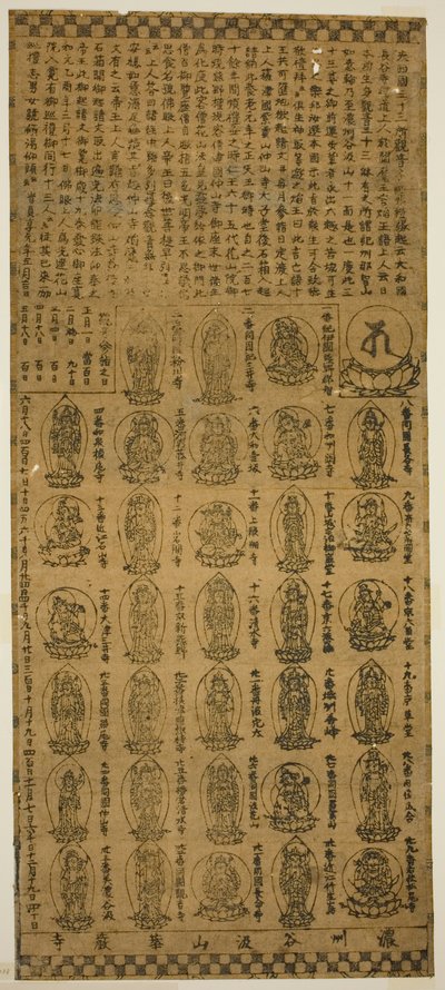 Charm från Tanigumisan Kegonji Temple av Unknown artist