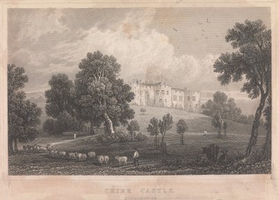 Chirk Castle, Denbighshire; sida 67 (volym ett) av Unknown artist