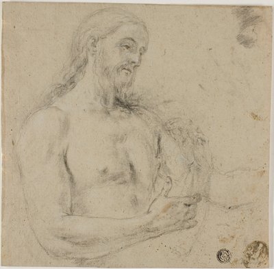 Kristus (övre delen av torson) av Unknown artist