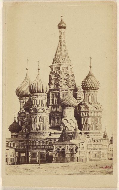 Basilius kyrka, Moskva, 12 september 1966. av Unknown artist