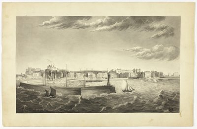 Stadsutsikt av Unknown artist