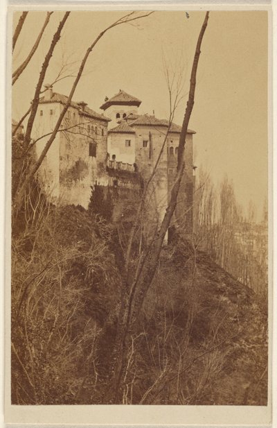 [Närbild av Alhambra, Granada, Spanien] av Unknown artist