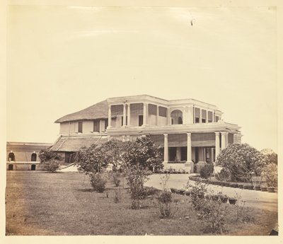 [Kolonialt residens, Indien] av Unknown artist
