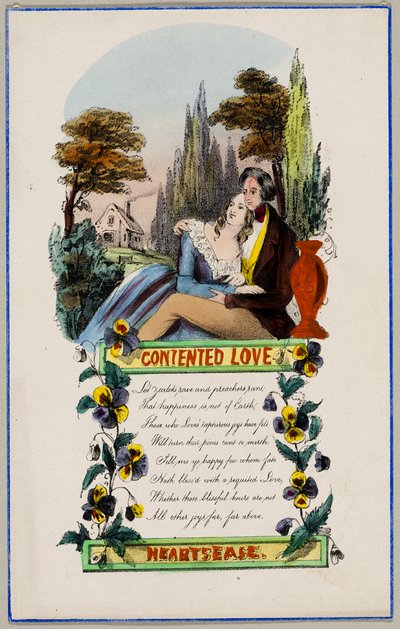 Contented Love (Valentine) av Unknown artist