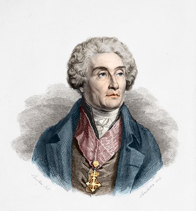 Greve Joseph de Maistre (1753-1821), fransk politiker, författare och filosof. av Unknown artist