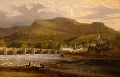 Crickhowell, Breconshire av Unknown artist