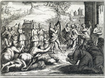 Davids dans (Gamla testamentet). av Unknown artist