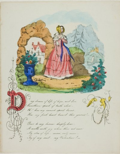 Dagdröm om livet, om hopp och kärlek (valentin) av Unknown artist