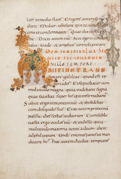 Dekorerad initial A av Unknown artist