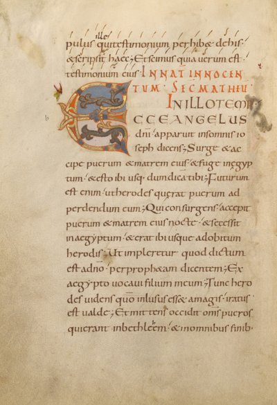 Dekorerad initial E av Unknown artist