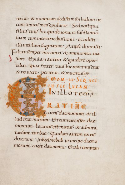 Dekorerad initial E av Unknown artist
