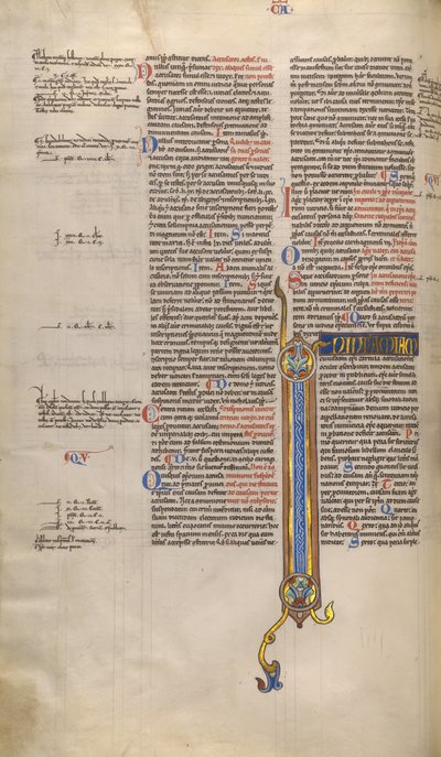 Dekorerad Initial I av Unknown artist