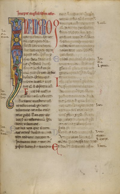 Dekorerad Initial I av Unknown artist