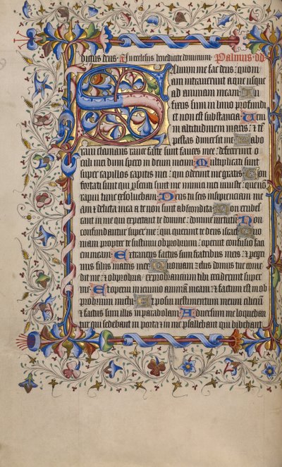 Dekorerat Initial S av Unknown artist
