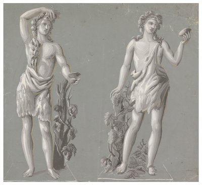Dekorativ panel av Unknown artist