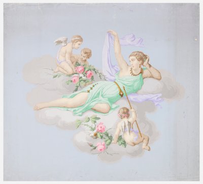 Dekorativ panel av Unknown artist