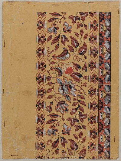 Designritning, tidigt 1800-tal av Unknown artist
