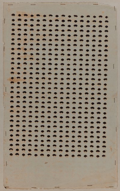 Designritning, sent 1700-tal av Unknown artist