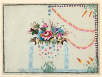 Design för broderi av Unknown artist